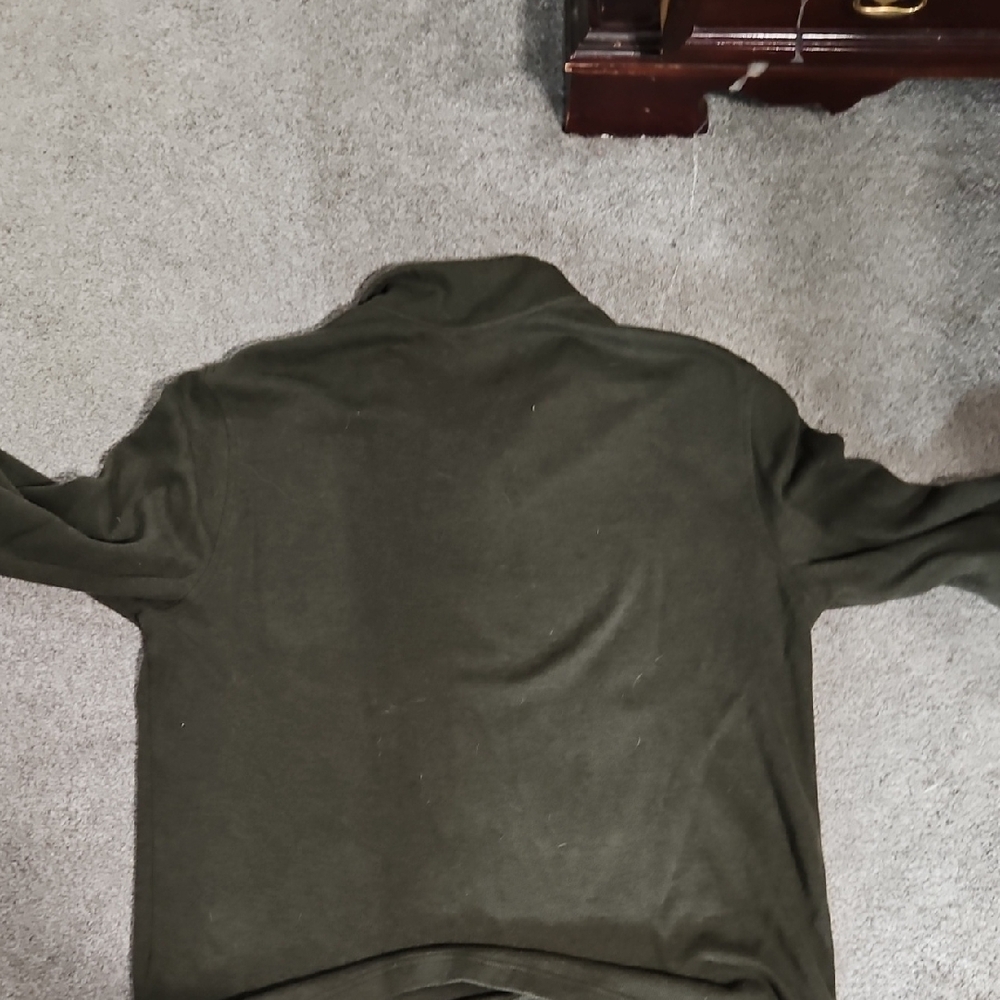 Jos. A. Bank Green Zip Up Sweater - Picture 4 of 4